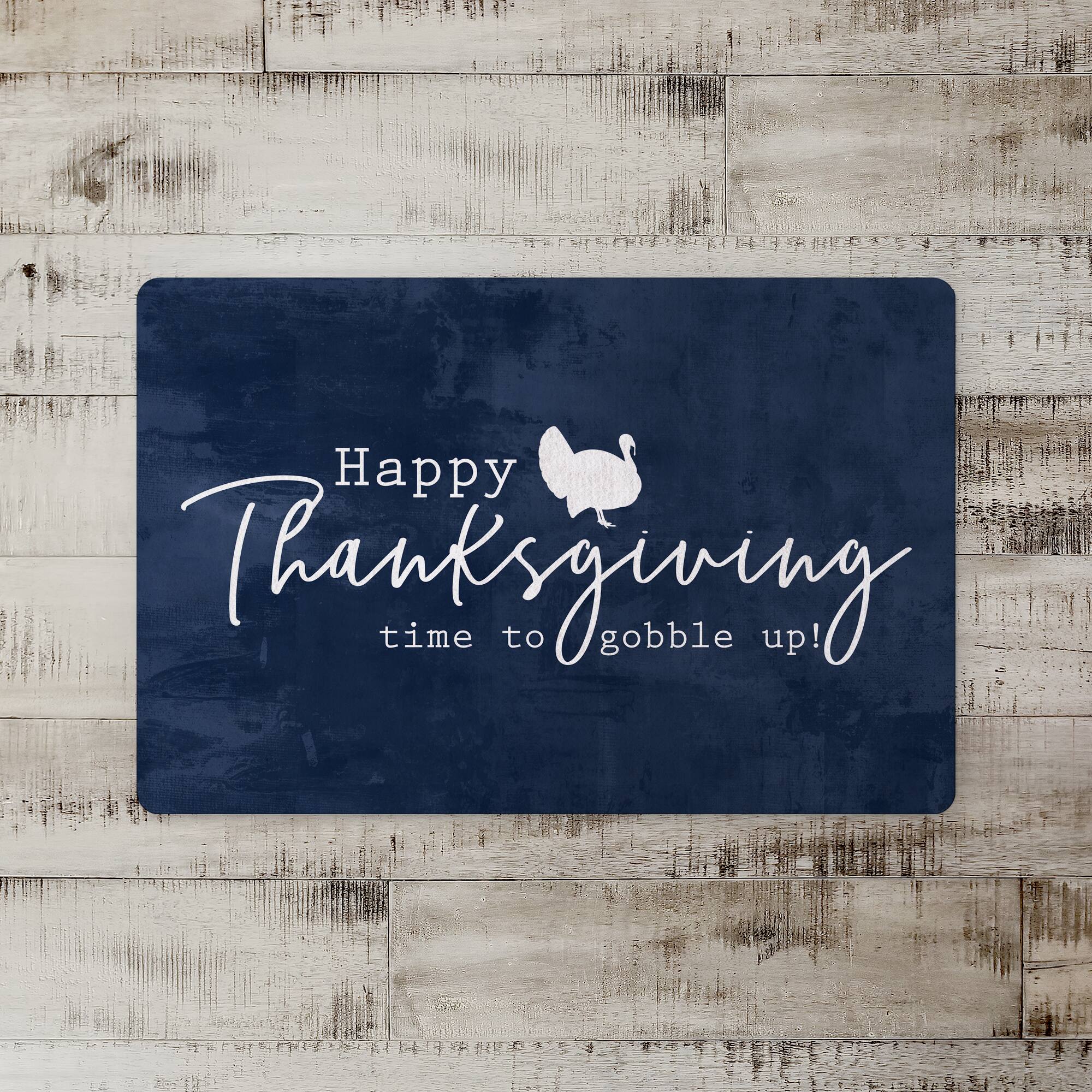 Time To Gobble Up Floor Mat